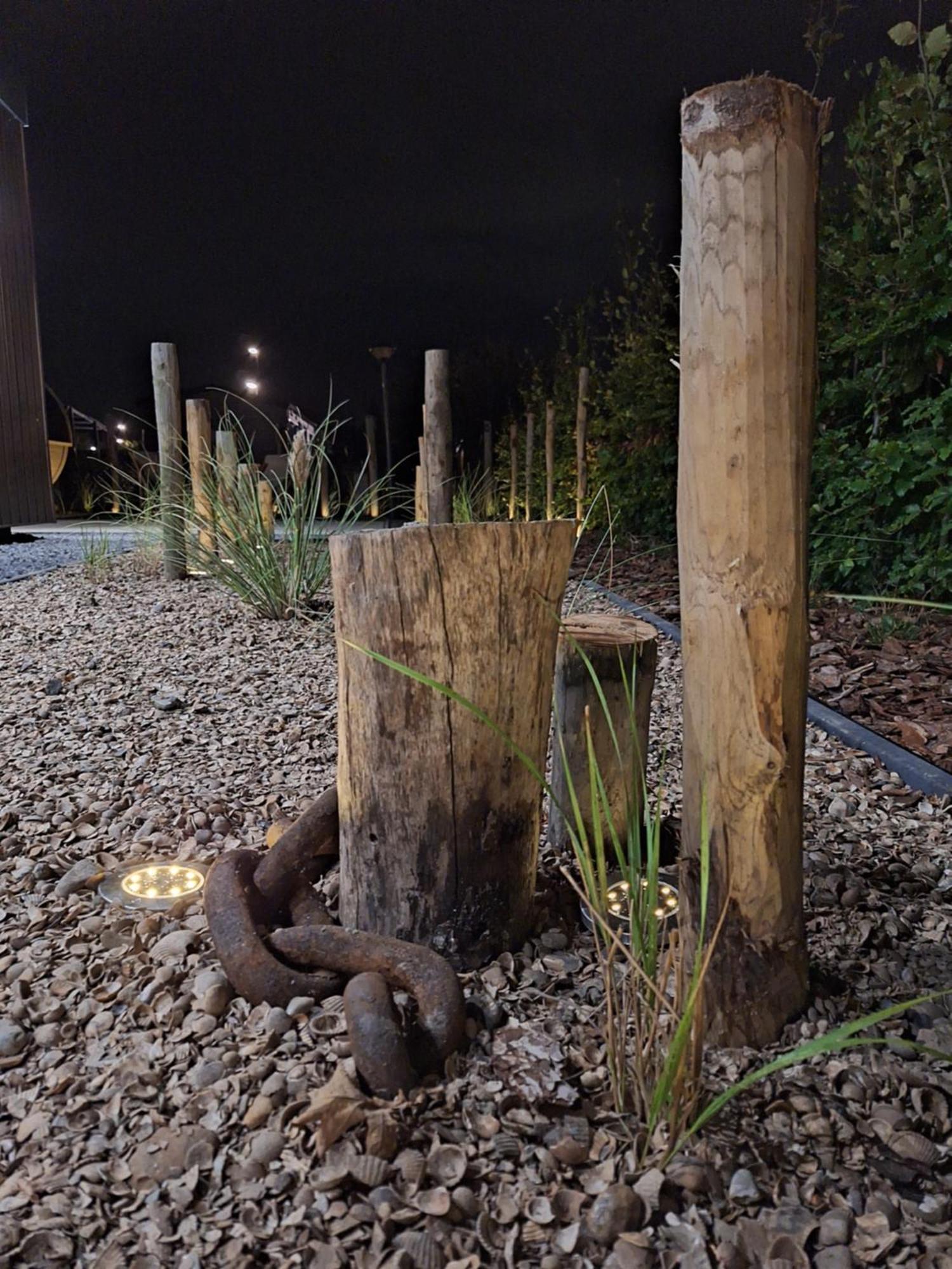 'Relax Lodge Sea' - Wellness Lodge In Zeeland - Private Sauna - Airco - Garden - Outdoor Swimming Pool - Free Wifi, Towels & Bed Linen Heinkenszand Exterior foto